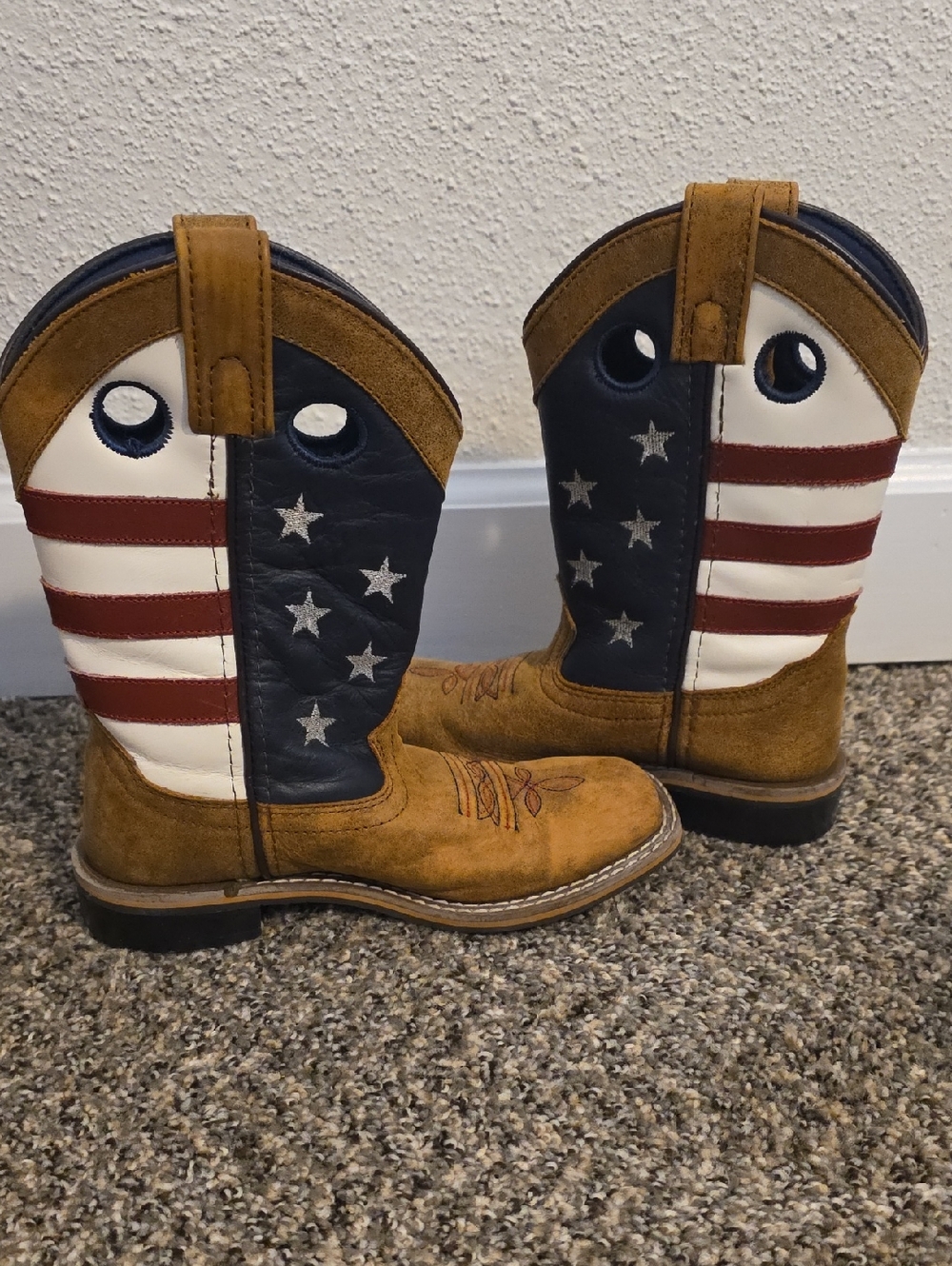 Cody James Boys American Flag Boots